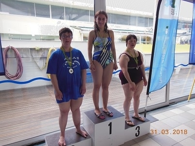 natation championnat de zone Hagetmau 2018
