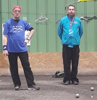 Pétanque Sport Adapté Finale régionale 2019 à St-Yriex