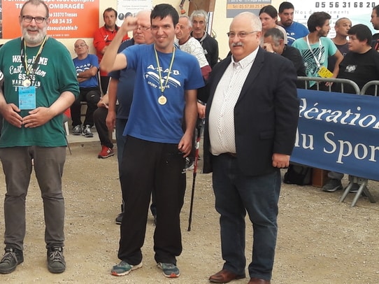 Pétanque Sport Adapté J1 2019-20 à Cenon