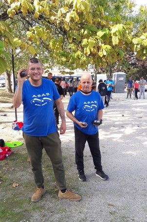 Pétanque Sport Adapté J1 2019-20 à Cenon