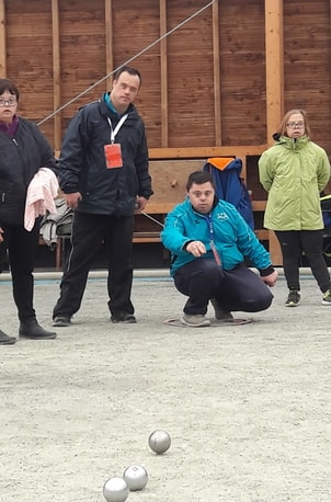 Pétanque Sport Adapté J2 2019-20 à Soustons