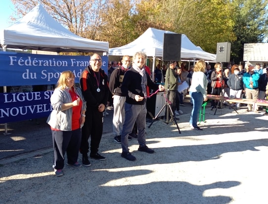 podium pour Laetitia et Eric
